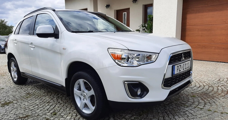 Mitsubishi ASX cena 37900 przebieg: 160000, rok produkcji 2014 z Lębork małe 529